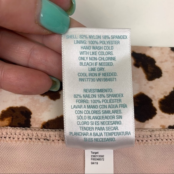 KONA SOL Pink Animal‎ Print Hipster Bikini Bottoms - Picture 8 of 9